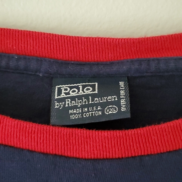 Vintage Polo Ralph Lauren Ringer T Shirt - Picture 4 of 4